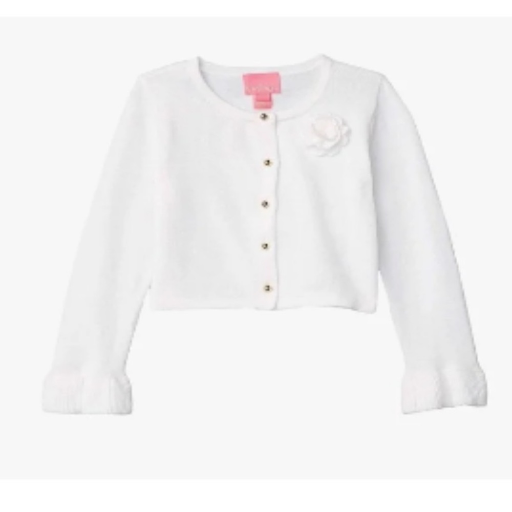 Lilly Pulitzer Girls Lyanna Cardigan NWT (M 6-7)